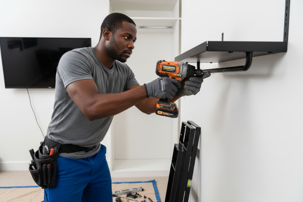 shelf installer contractor