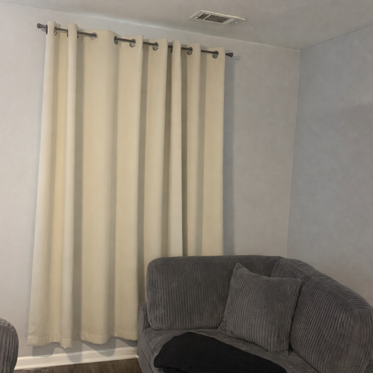 curtain install - high point