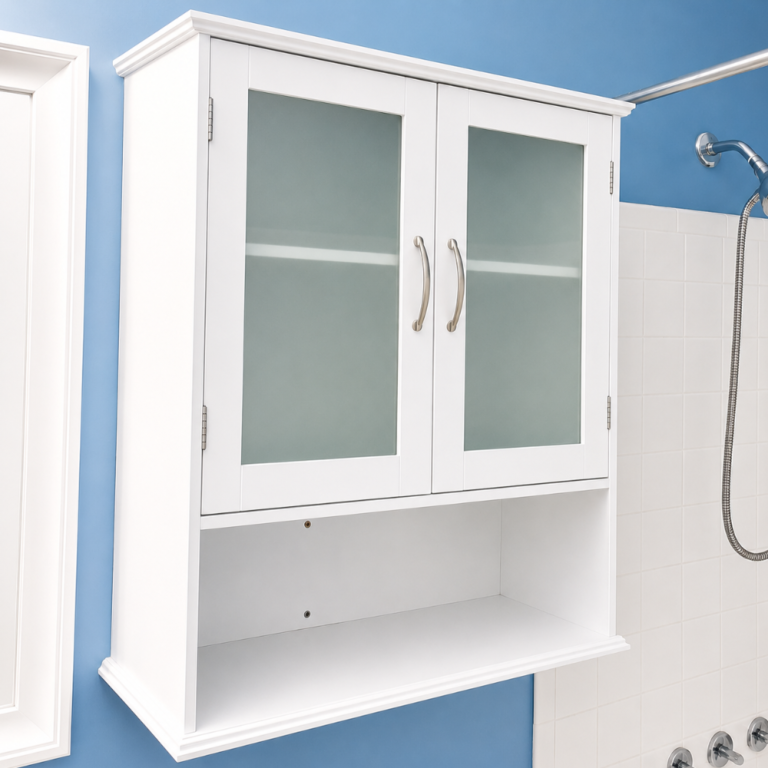 bathroom cabinet assembly & mount