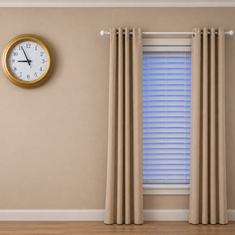 blind and curtain install (portfolio)