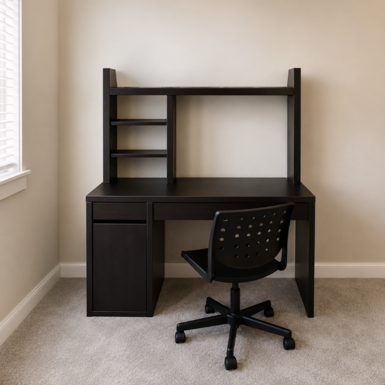 office desk and chair